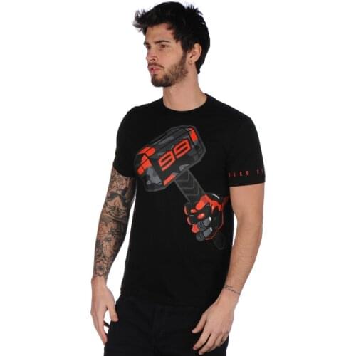Moto gp Racing Locomotive Jorge Lorenzo 99 Motorcycle Cotton T-shirt Motocross Short Sleeve For Men
