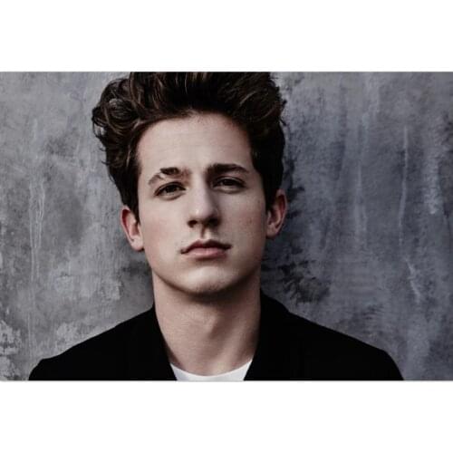 Custom Charlie Puth Poster Canvas Poster 30X45cm,40X60cm Art Home Decoration Cloth Fabric Wall Poster Print Silk Fabric