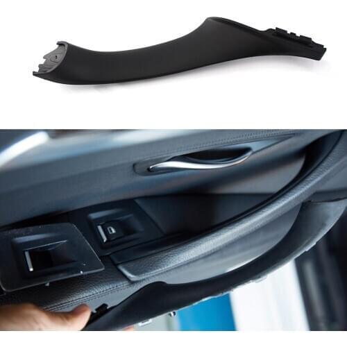 Car Interior Inner Door Pull Handle Panel Rear Left/Right Trim Cover For BMW 5 Series 5S F11 F10/F18 LH 2011-2017 2016 2015