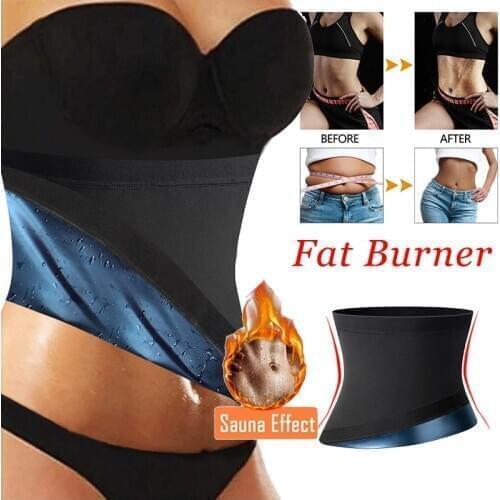 Neoprene Sweat Waist Trainer Corset Trimmer Belt for Women Weight Loss Waist Cincher Shaper Slimmer Faja Shapewear