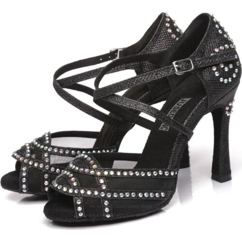 Dance Shoes For Girls Jazz Shoes Dance Latin Dance Shoes Woman Salsa Latin Shoes Dance Sneakers Ballroom Shoes IDancing