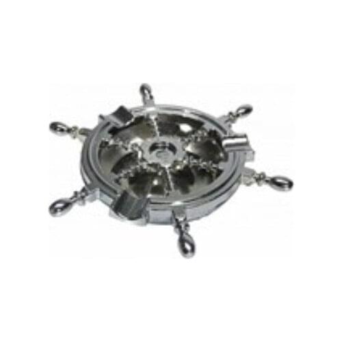 Otello Rudder Ashtray Chrome decorative objects Декоративные элементы Objetos decorativos
