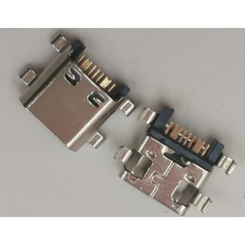 100pcs Micro USB 7 Pin Connector For Samsung I8262D I8268 I829 G355 G531 G530 G313 G3509 Charging Port Tail Plug Charger Port