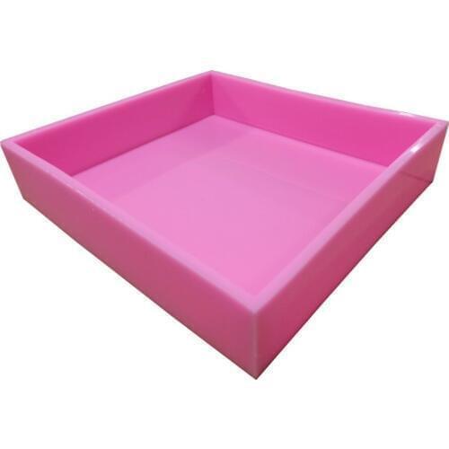 Size 32.4*29.6*6.4 cm Natural Soap Mold Silicone Slab Mold Silicone Liner Silicone Tray For CP Soap