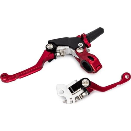 Motorcycle Clutch Grip Aluminum Alloy CNC Labor-Saving Anti-Fall Folding Suitable For CRF YZF BOSUER M2 M4 M5 M6 KAYO K6 T6 KEWS