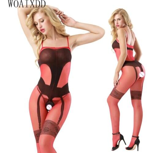 Sexy Products Sexy stockings sleeping bag women sexy Langerie Plus Size jump suit New Erotic lingerie costumes