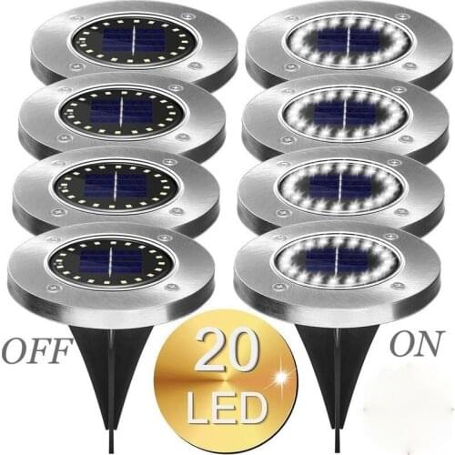 LED Solar Street Lights Solar Underground Lights Ground Lights Outdoor Path Garden Terrace Underground Lights