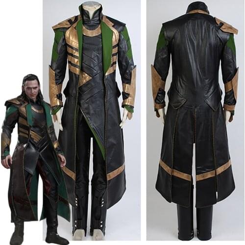 In Stock) Thor Cosplay The Dark World Loki Cosplay Costume Whole Sets Adult Men Women Costume Halloween Party Cosplay Costumes