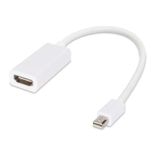 Mini DisplayPort DP to HDMI-compatible Adapter Video Cable For Dell XPS 12 13 14 15 MLK 13