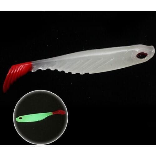 WALK FISH 5pcs Fishing Lure Soft Bait 70cm 2.6g Silicone Bait Shad Worms Bass Pike Minnow Swimbait Artificial Baits Wobblers