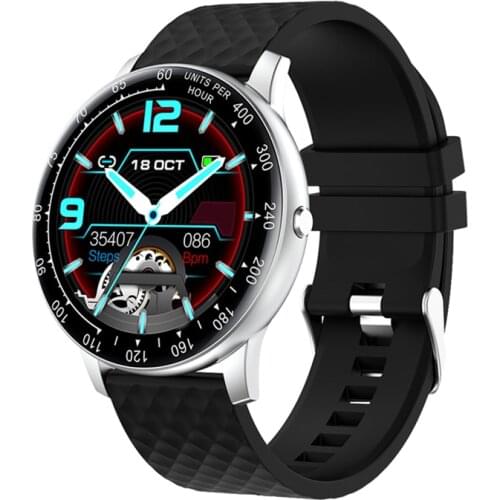 2020 Men Smart Watch, Full Touch DIY Watchfaces Outdoor Sport Watches, IP68 Waterproof Women Smartwatch for Android Ios H30