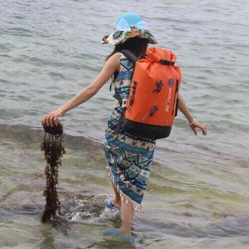 30L PVC Sealed Waterproof Dry Bag Outdoor Adventure Wading Water Travel Swim Camping Upstream Drifting Large capacity Backpack