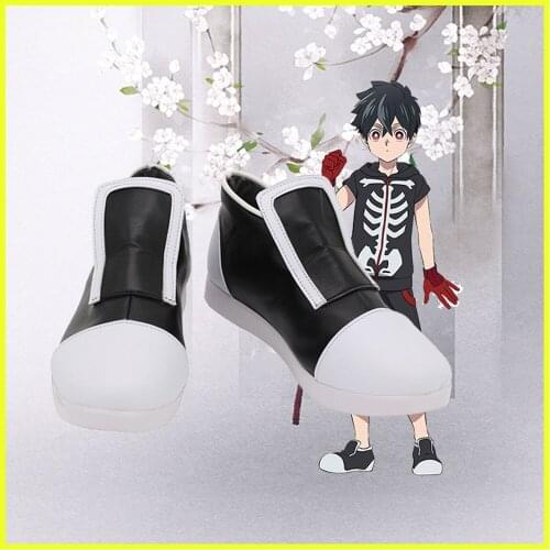 Anime Kemono Jihen Kabane Kusaka Cosplay Shoes Boots Halloween Costumes Accessory Custom Made