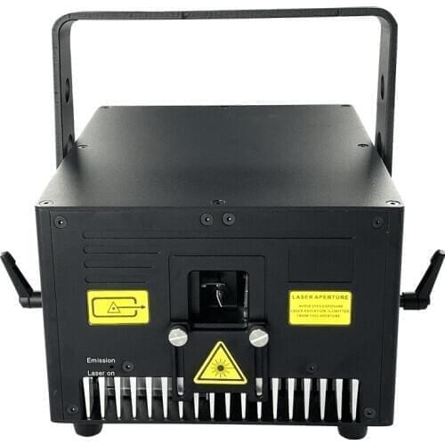 10W RGB 40Kpps pure diode laser show system with carton case package for disco party stage lighting