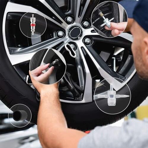 Removal Tool Tire Snap in Short Rubber Tire Valve Stem Tool Remover Fit for Old Tubeless Valve Stems