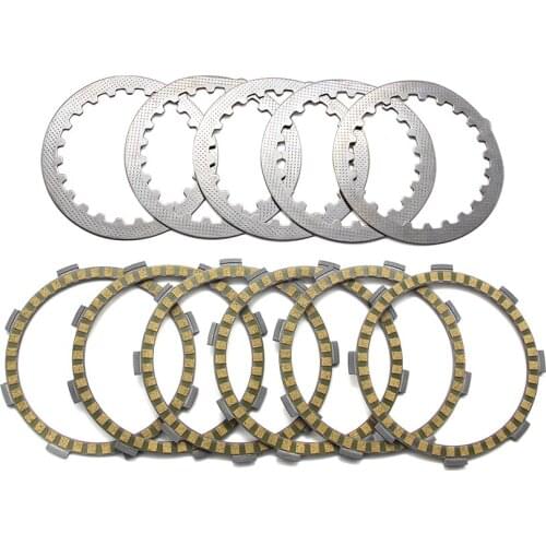 Motorcycle Clutch Friction Disc Plate Kit For Yamaha DT125 DT125R DT125LCF (22PS) DT125L DT125LC DT125L RD125LC RZ125 1V1163210