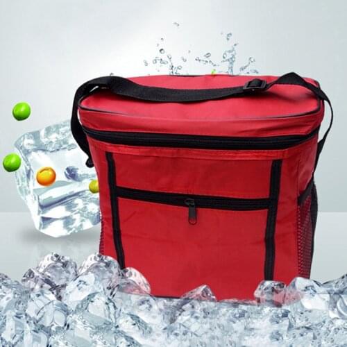 Picnic Cool Bag Waterproof Foldable Insulated Lunch Bag Cooler Ice Bag For Camping Gym Travel Picnic Practical Thermal Bags