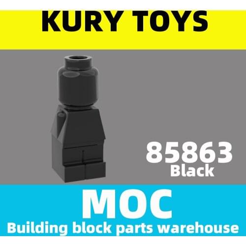Kury Toys DIY MOC For 85863 100pcs Building block parts For Body Microfigure Plain Complete