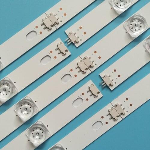 100% New 10pcs/Kit LED strips for L G 49 TV 49LB563U ZT 49LB552V ZA 49LB552U ZA 49LB551V ZC 49LB551U ZC 49LB550V ZA AGF78402201