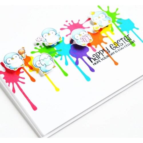 "Happy Birthday" English Words 4*6/2*3inch Transparent Silicone Clear Stamp For Scrapbooking DIY Craft Decoration Soft Stamp Ne