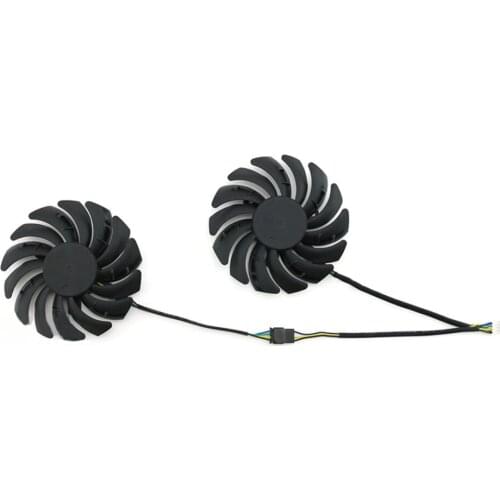 Replacement PLD09210S12HH Graphics Card Cooling Fan for MSI Radeon RX 5700XT 5700 EVOKE Repair Part