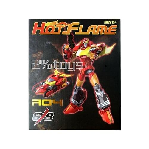 SXS Toys R-04 Hot Flame IDW Anime Modelling Hot Break Spot Boy Birthday Gift