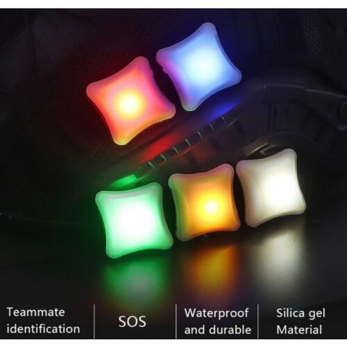 Outdoor Signal Light Indicators Helmet Light Survival Lamp Waterproof Molle Hunting Vest LED Lights