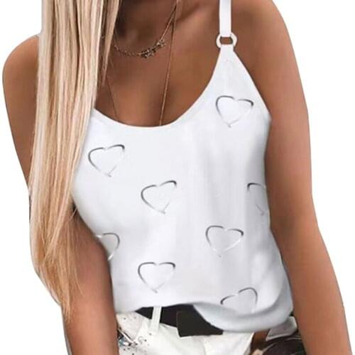 Women Spaghetti Strap Tank Top Scoop Neck Casual Loose Tunic Sling Vest Boho Pineapple Print Camisole Sleeveless Blouse