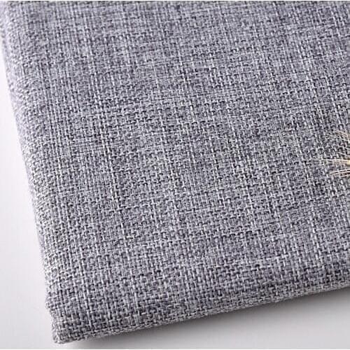 1meter/lot Linen Fabric Sofa Cushion fabric DIY Craft Sewing Cloth Outdoor Linen Blend Fabric Upholstery