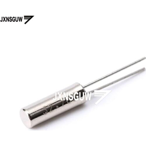 10PCS crystal 2*6 cylindrical 32.768KHz 10ppm 12.5PF 2 feet passive crystal 32768 quartz crystal