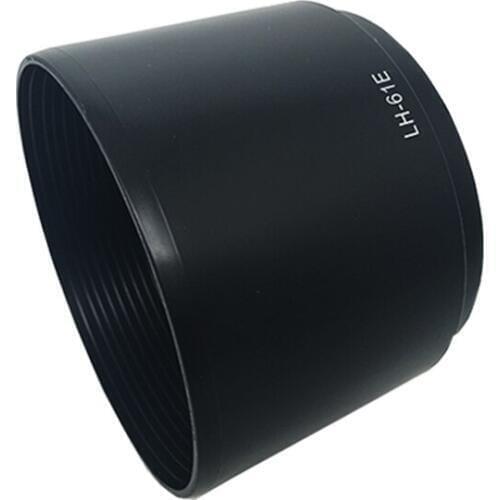10PCSLens hood for Olympus M.ZUIKO ED 75-300mm f/4.8-6.7 LH-61E Black