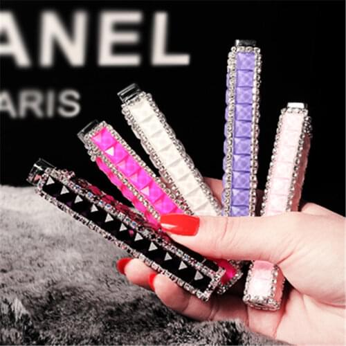 Butane Lighter Gorgeous Diamond Ladies Lipstick Cigarette Lighter Easy To Carry Cigarette Lighter Accessories Small Gifts