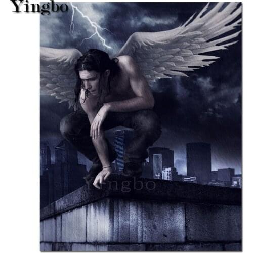 Diy diamond embroidery Guardian Angel diamond painting full square mosaic 5d picture of rhinestone cross stitch home decoration