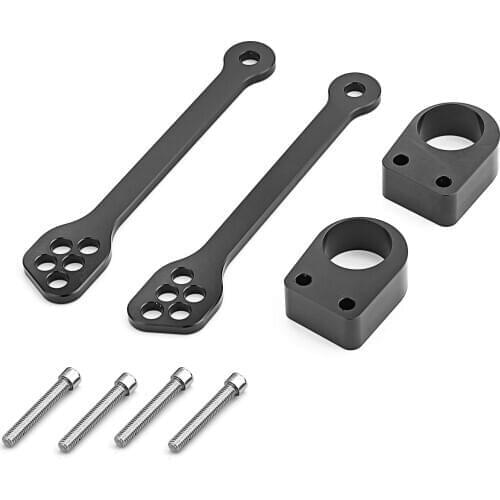 For Kawasaki Ninja 250R 300 Rear 0-4'' Adjust & Front 1'' Lowering Link Drop Kit Motorcycle Accessories