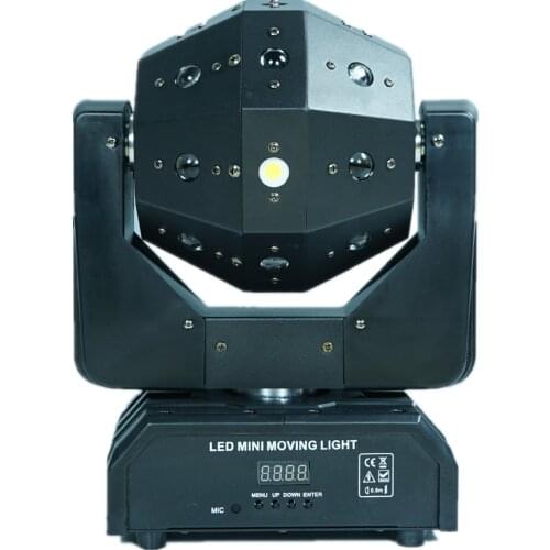 Double-arm beam DMX512 mobile head laser soccer DJ stage scene performance lights KTV disco bar clear bar