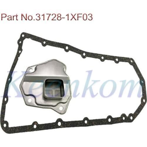 31728-1XF03 Transmission Oil Strainer Filter & Oil Pan Gasket For Nissan Altima NV Rogue For Mitsubishi Dodge Jeep