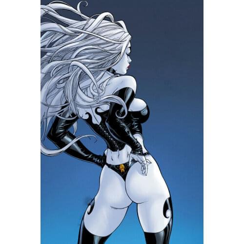 Canvas HD Prints Sexy Lady Fly Hair Painting Wall Art Poster Modern Anime Game Cool Home Decor Modular Pictures For Living Room