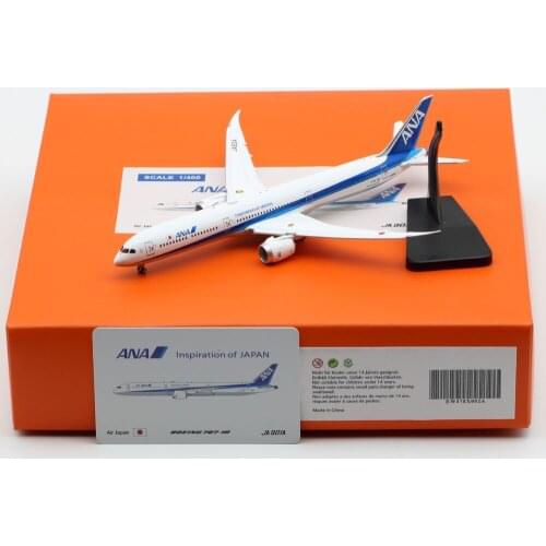 1:400 Alloy Collectible Plane JC Wings EW478X002A ANA "Dreamliner" Boeing B787-10 Diecast Aircraft Jet Model JA381A Flap Down