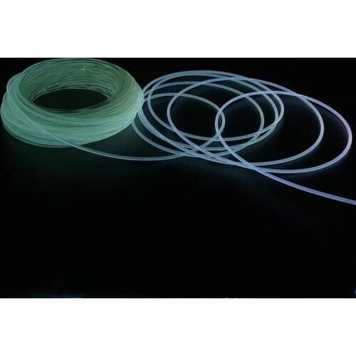 2M/3M/5M Side Glow Fiber Optic PMMA plastical Cable F/Led light engine Driver Car Home DIY Hanging Curtain decor-2.5mm(Diameter)