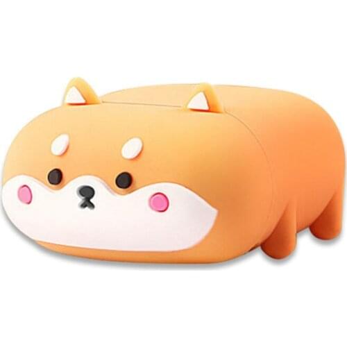 Cartoon Case Corgi Dog for Edifier Lollipods Case Earphone Silicone Bluetooth Wireless Protective Case Shell Comfort