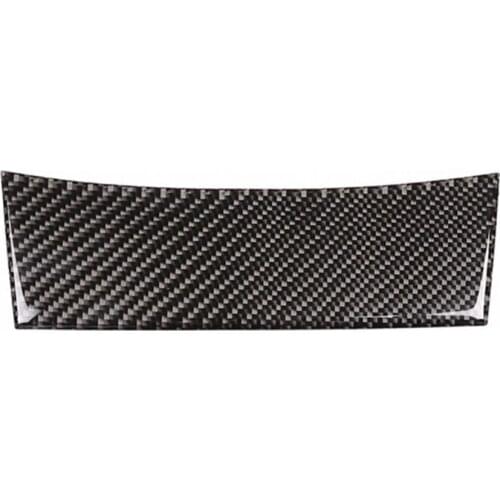Carbon Fiber Sticker Central Control Lighter Panel Decal for Mercedes-Benz C-class W204 07-14 Car Interior Accessories