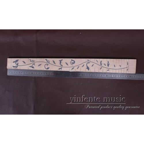 New 1 pce 24.75 "nice maple wood Guitar neck maple fingerboard Guitar parts 5