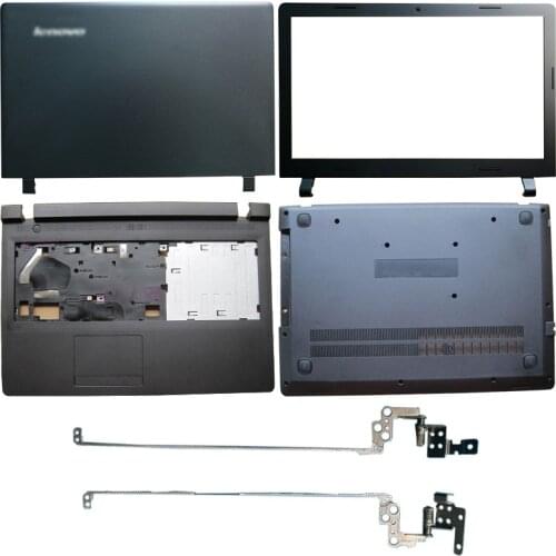 NEW Laptop Case LCD Back Cover/Front Bezel/Hinges/Palmrest/Bottom Case For Lenovo ideapad 100-15 100-15IBY B50-10 Laptops