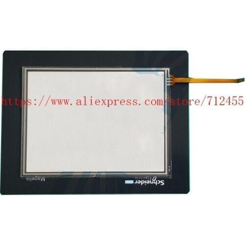 New Touch for Schneider HMIS85 Touchscreen Panel with Protective Film HMISTU855