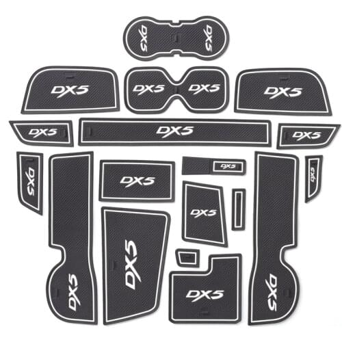Car Anti-Dirty Pad Door Groove Gate Slot Cup Armrest Storage Pad Mat For Soueast DX5