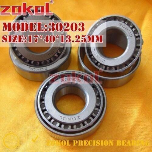 ZOKOL bearing 30203 7203E Tapered Roller Bearing 17*40*13.25mm