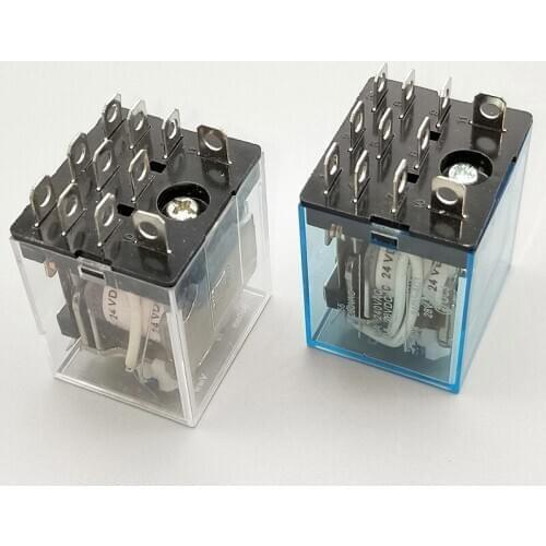 1 PCS HH63P LY3 LY3NJ JQX-13F relay 220v 24v 12v 12 volt AC/DC 10A 11PIN silver contact Electromagnetic coil Micro Mini Relay