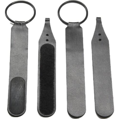 1 Pair VR Bandage PU Leather Knuckle Handle Grip Strap for -Oculus Quest 2 Touch Controller Grip Accessories