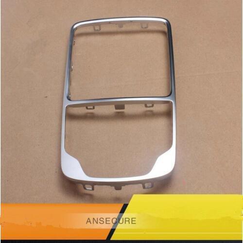 Silver Chrome MMI SHIFT KNOB RETAINING FRAME PANELTRIM BOX FOR AUDI A3 8V 8V0864260A 2014-2018