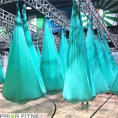 Top quality 7Mx2.8M Yoga Flying Swing Anti-Gravity Yoga Hammock Fabric Aerial Traction Device Fitness for Yoga for Yoga Stadium